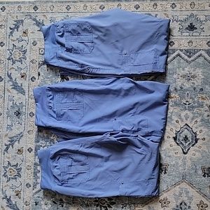 Lot of 3 Healing Hands Purple Label Yoga Scrub pants